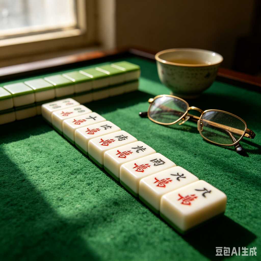 traditional color mahjong set