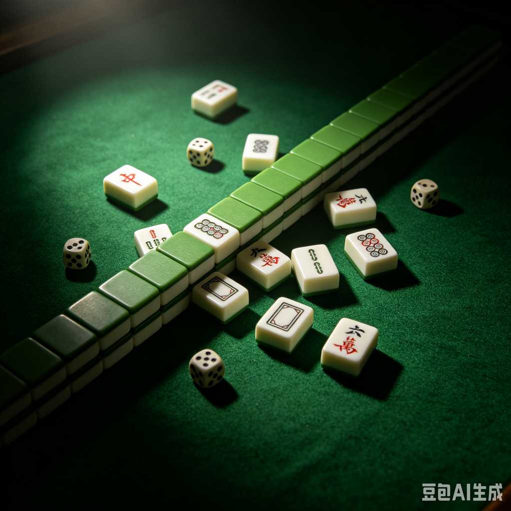 modern color mahjong tiles
