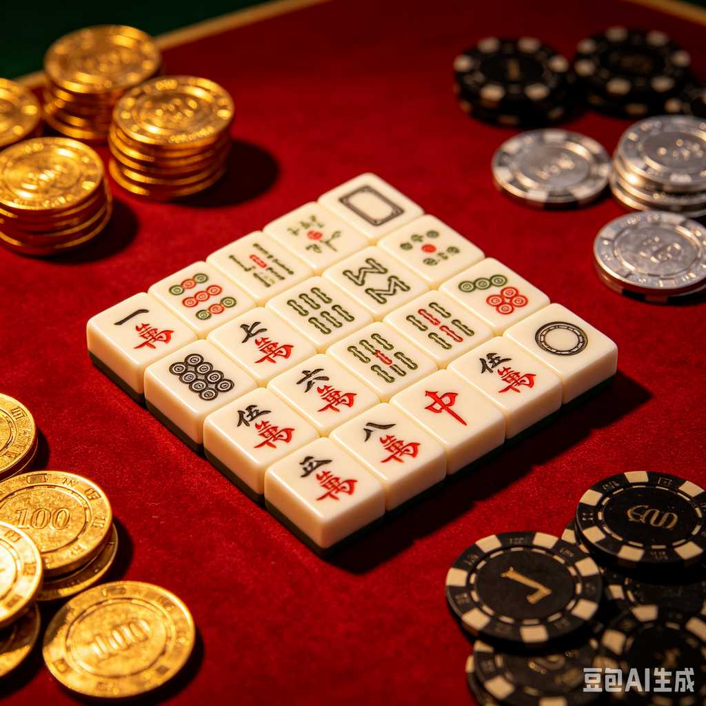matte finish mahjong set